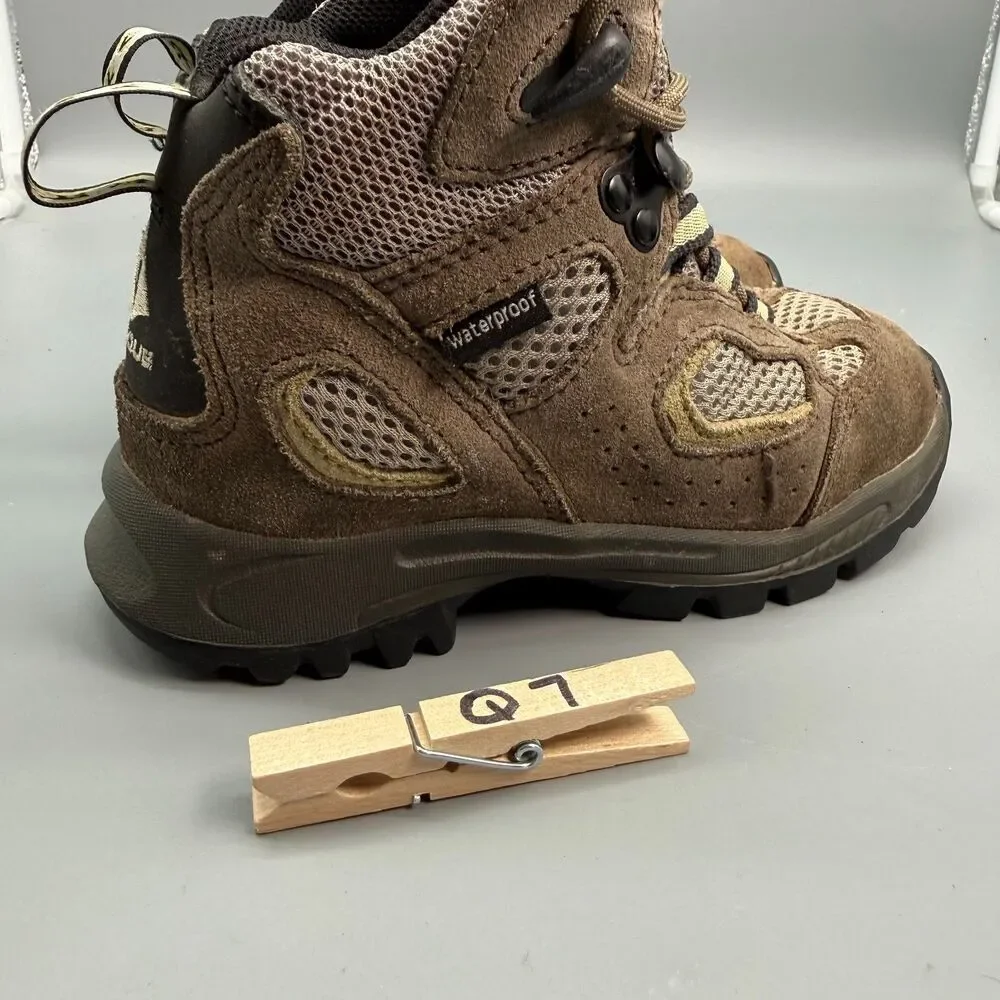 Vasque Breeze 7201 Youth Kids 12 Brown Leather Waterproof Hiking Trail Boots